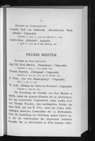 Neuere Meister