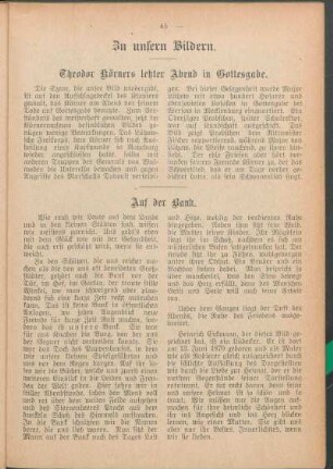 Zu unseren Bildern.