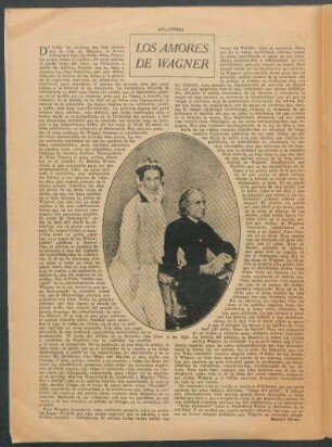 Los amores de Wagner