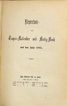 Almanach der Genossenschaft Deutscher Bühnen-Angehöriger : (Gettke's Bühnen-Almanach), 13. 1885