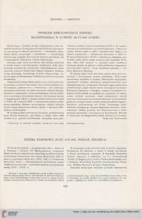 48: Rzeźba barokowa (30 IX-6X 1985, Poznań, Niedzica)