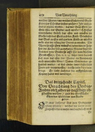 [Das dreyzehende Capitel. - Das sechzehende Capitel.]