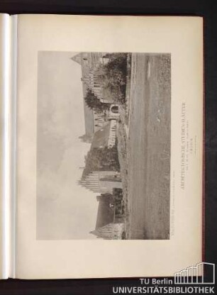 Serie II. No. 142. Klosterruine. Ansicht der Südseite. Chorin.