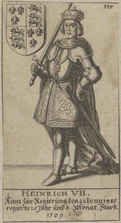 Bildnis des Heinrich VII.