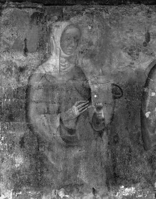 Madonna, gerahmt von den Heiligen Maria Magdalena, Bartholomäus und Jakob und dem Stifter — Die heilige Maria Magdalena