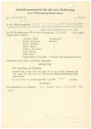 Bochmann, Walter