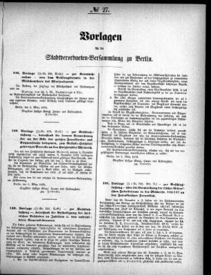 No. 27, 16. März 1878