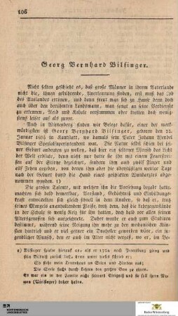 Georg Bernhard Bilfinger