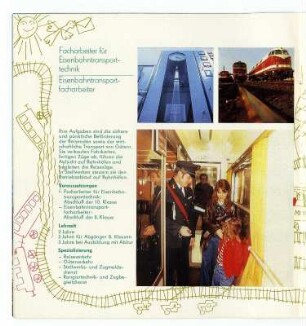 Prospekt: Deutsche Reichsbahn, Reichsbahndirektion Dresden