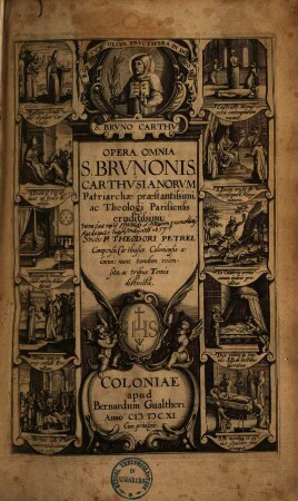 Opera omnia : nunc tandem recensita, ac tribus tomis distincta, [1]