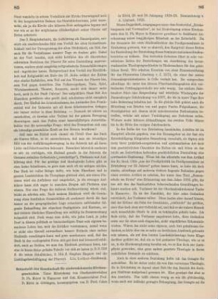 85-87 [Rezension] Zeitschrift der Gesellschaft für niedersächsische Kirchengeschichte ; 29. und 30. Jahrgang ; 1924-1925