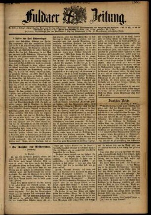 Ausgabe vom Dienstag, den 03. März 1885.
