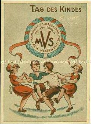 Postkarte der Märkischen Volkssolidarität