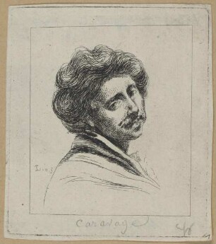 Bildnis des Michelangelo Merisi da Caravaggio
