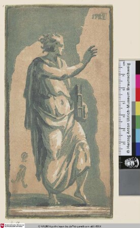 [Jeune homme debout; Young man Standing; Stehender junger Mann]