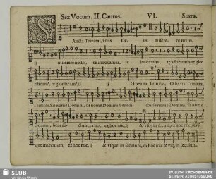 VI. Sancta Trinitas