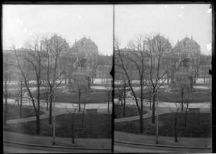 Karlsruhe Kaiserplatz Reiterdenkmal Kaiser Wilhelm I.