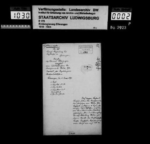 Schuldenwesen der Realgemeinde Weiler, Gesamtgemeinde Jagstzell