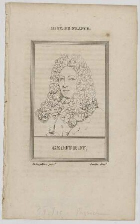 Bildnis des Matthieu François Geoffroy