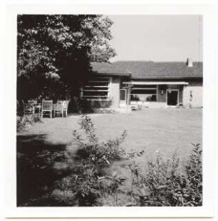 Garten Hügelmann, Berlin-Kaulsdorf: Wohnhaus Terrasse