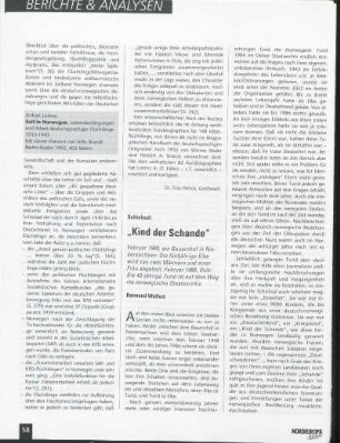 Schicksal: "Kind der Schande"