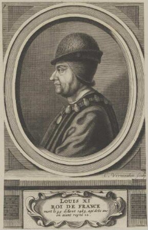 Bildnis von Louis XI., König von Frankreich