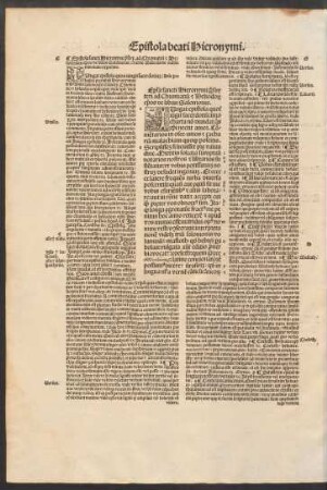 Epistola sancti Hieronymi presbyteri ad Chromatium et Heliodorum episcopos de libris Salomonis.