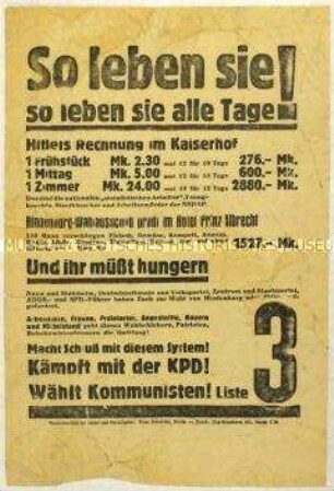 Wahlaufruf der KPD