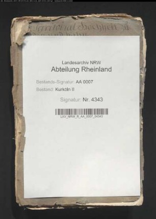 Landeshoheit zu Hilden und Haan; Korrespondenz; Beschwerden der Untertanen gegen den Amtmann von Solingen
