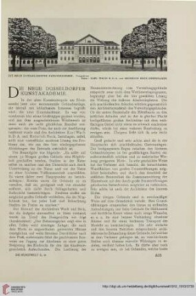 2: Die neue Düsseldorfer Kunstakademie