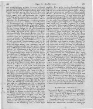 Beiträge zur deutschen Gesetzkunde. H. 1. Hrsg. v. H. R. Schelhaß. Bamberg: Dresch 1827