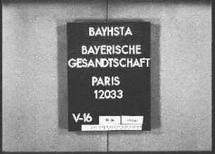 Bock, Johann Lorenz, in Paris, wehrpflichtig, Todesschein