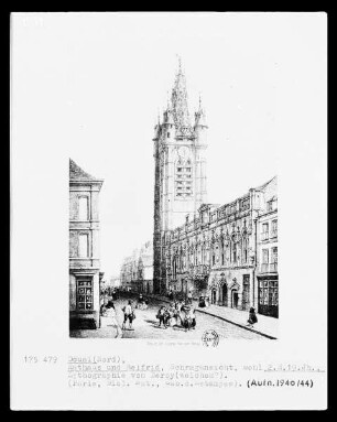 Douai, Rathaus mit Belfried