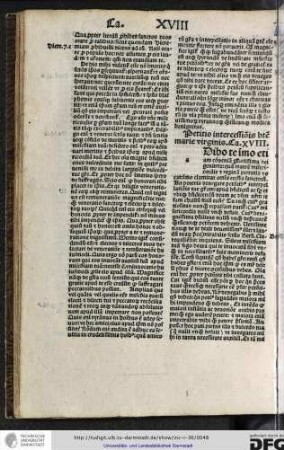 Petitio intercessionis beate Marie virginis, capitulum XIII.