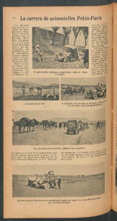 La carrera de automóviles Pekín-París
