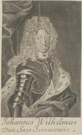 Bildnis des Johann Wilhelm, Herzog von Sachsen-Eisenach