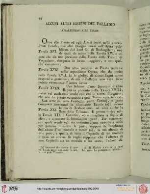 Alcuni altri disegni del Palladio