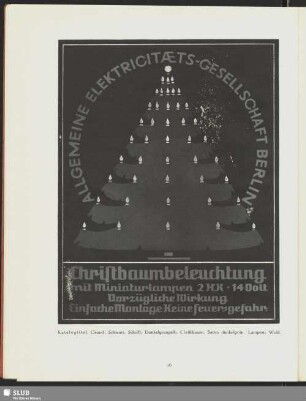 AEG Christbaumbeleuchtung