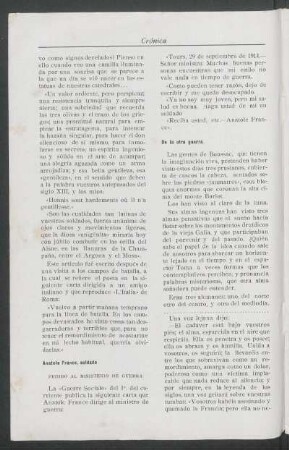 De la otra guerra