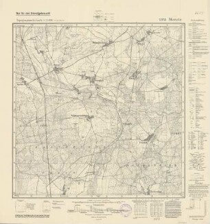 2255 (alte Nr.: 866) Moratz, Topographische Karte 1:25000 (4cm - Karte)