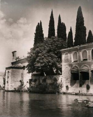 Punta San Vigilio. Das Gästehaus der Villa Brenzone -Locanda San Vigilio am Gardasee