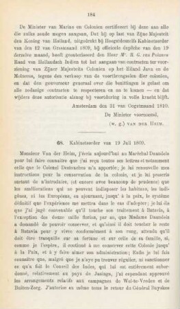 68. Kabinetsorder van 19 Juli 1809
