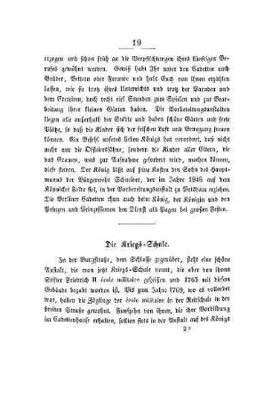 Die Kriegs-Schule