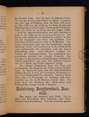 Kadolzburg, Burgfarrnbach, Rossstall.