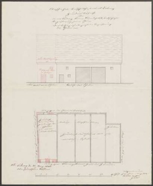 Körner, Ludwig, Bauer Scheunenanbau