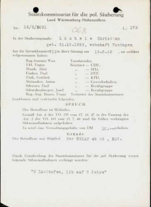 Lächele, Christian
