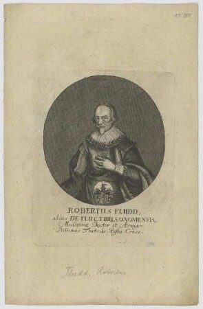 Bildnis des Robertus Fludd