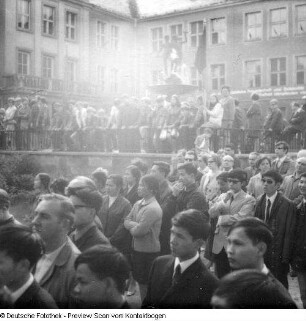 Vietnam-Proteste: Protestkundgebung Technische Universität