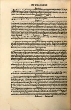 Annotationes veteres et recentiores ex Plinio, Livio ...