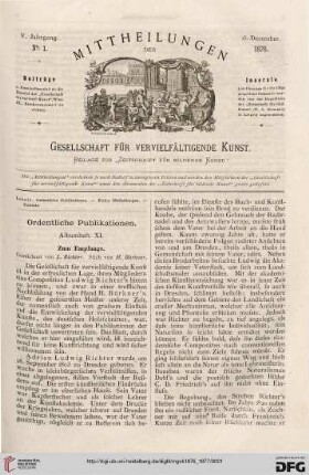 Heft 1 (15. Dezember 1876)